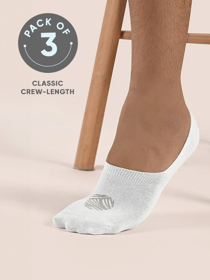 Kingdom of White-Accessories-Men-Socks-No show Socks-WHITE-FS-FS