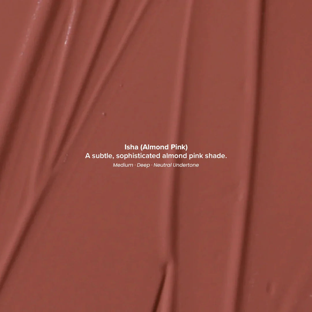 Isha (Almond Pink) - Satin Soft Lip Crème