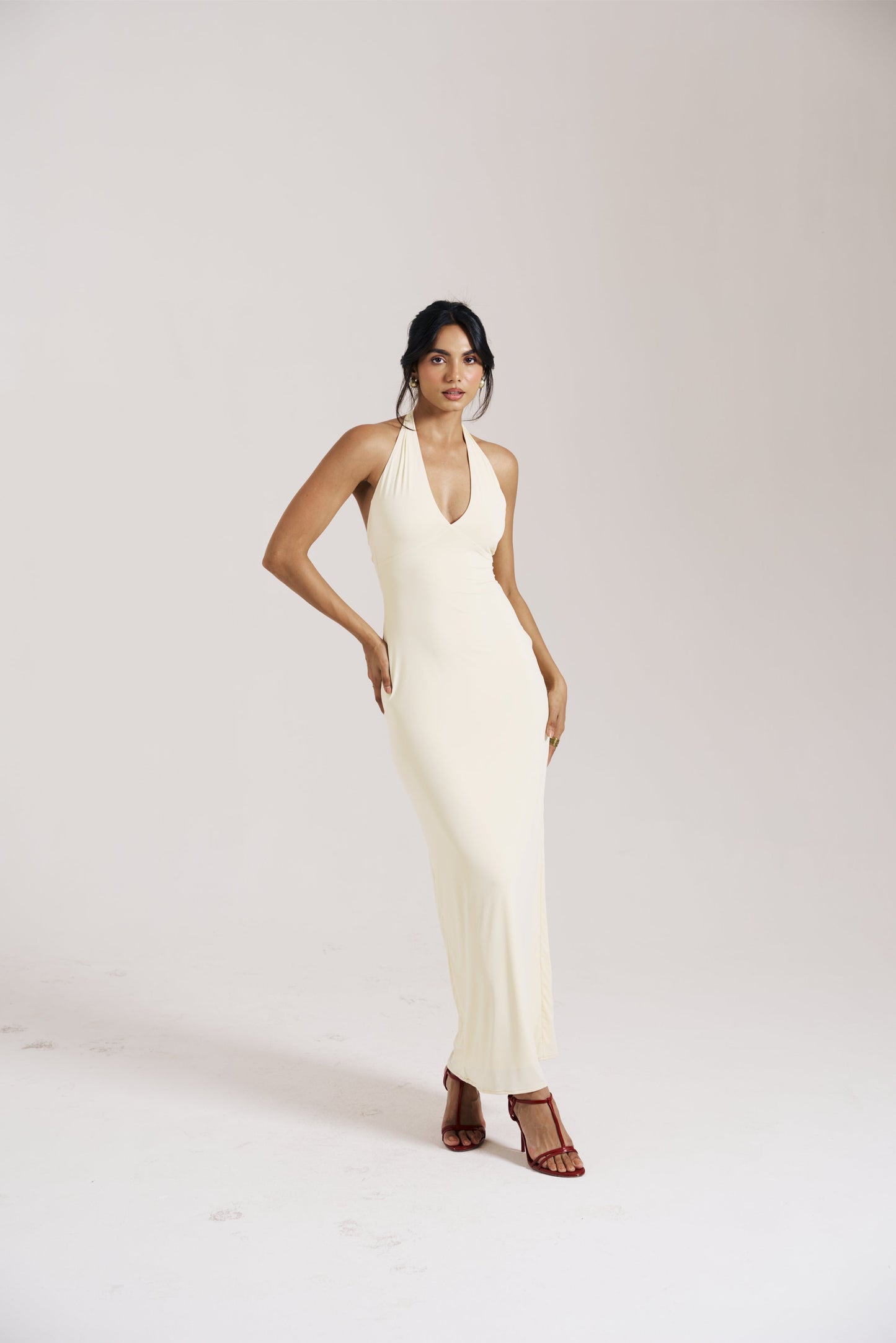 Butter V-Neck Dress