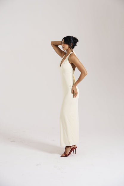 Butter V-Neck Dress