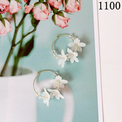 just-lil-things-pin-earrings-white-jlt10077 | Just Lil Things at Broadway