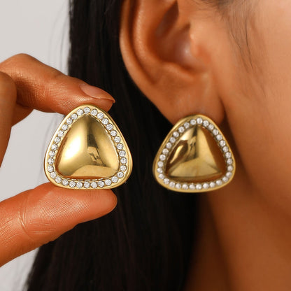 Trianglet Stud Earring JLT12969 | Just Lil Things at Broadway