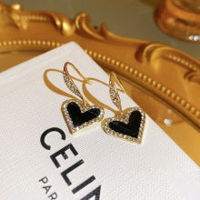 Crystal Heart Earrings JLT13027 | Just Lil Things at Broadway