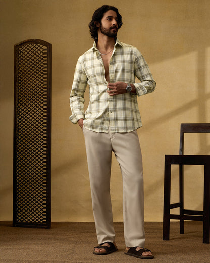 The Crownline Pineledge Checks Dress Shirt