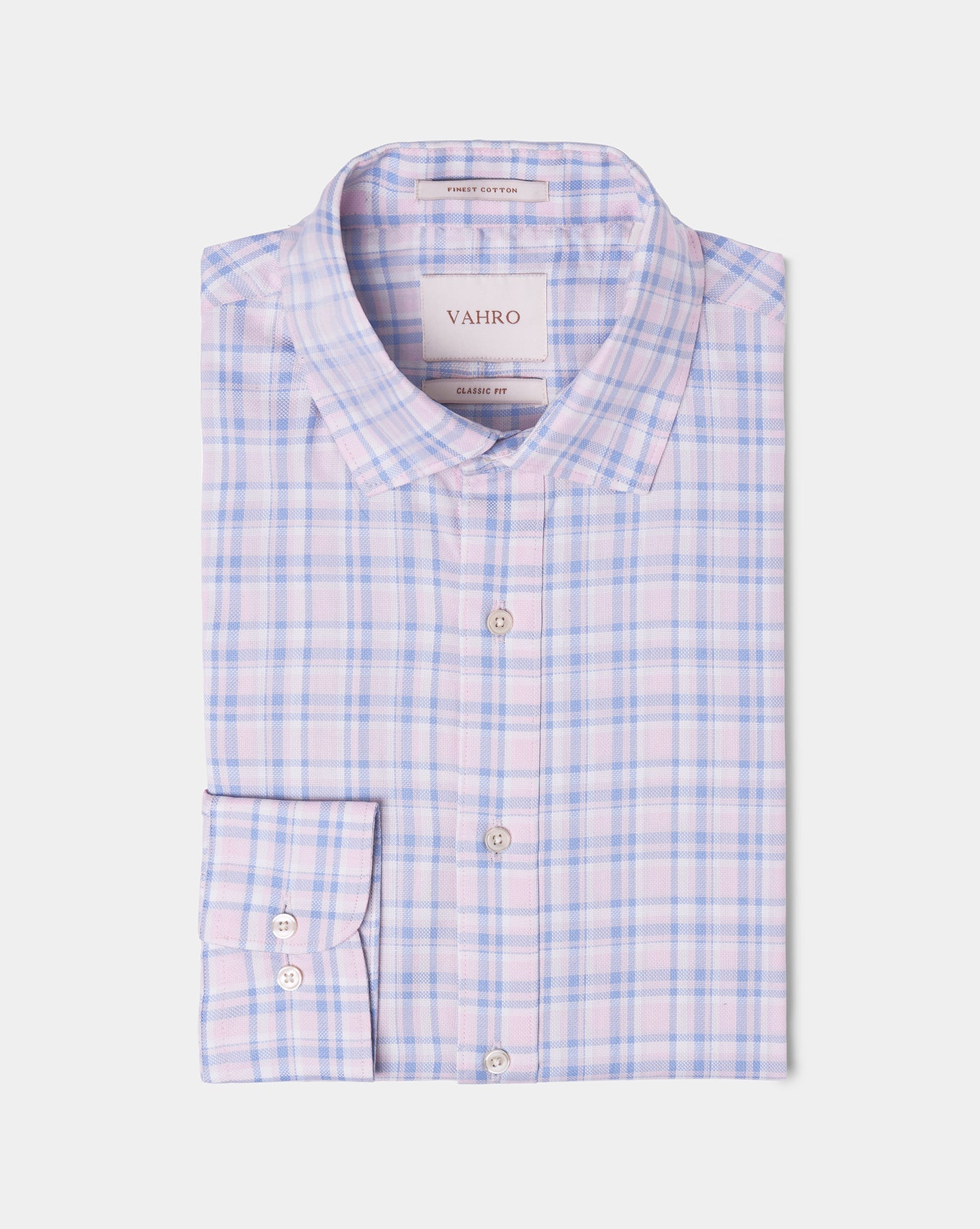 The Crownline Pinkport Checks Dress Shirt
