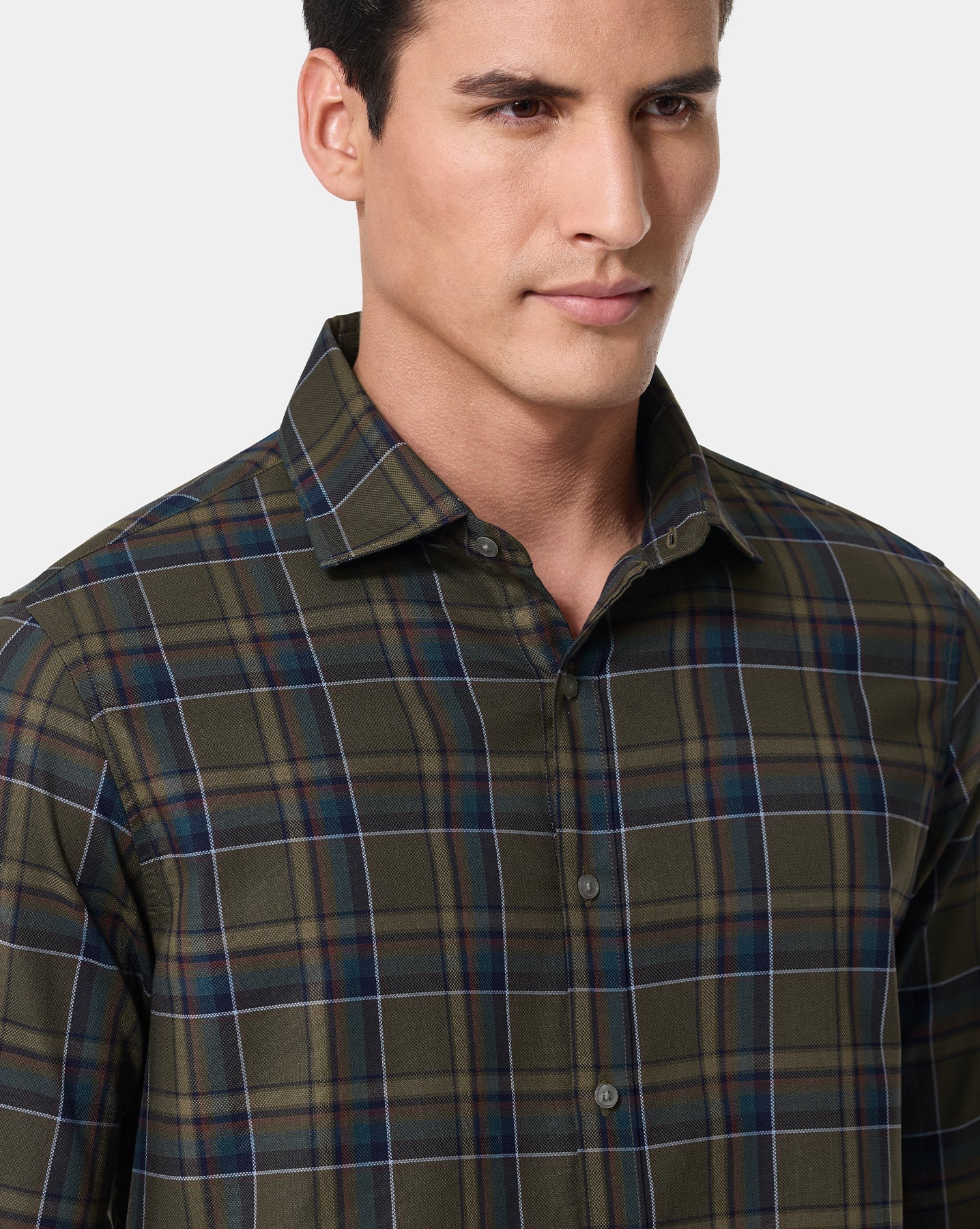 The Crownline Thornbrook Checks Dress Shirt