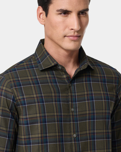The Crownline Thornbrook Checks Dress Shirt