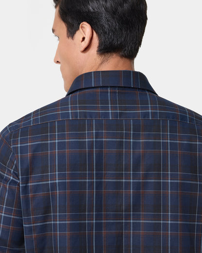 The Crownline Terra Marina Checks Dress Shirt