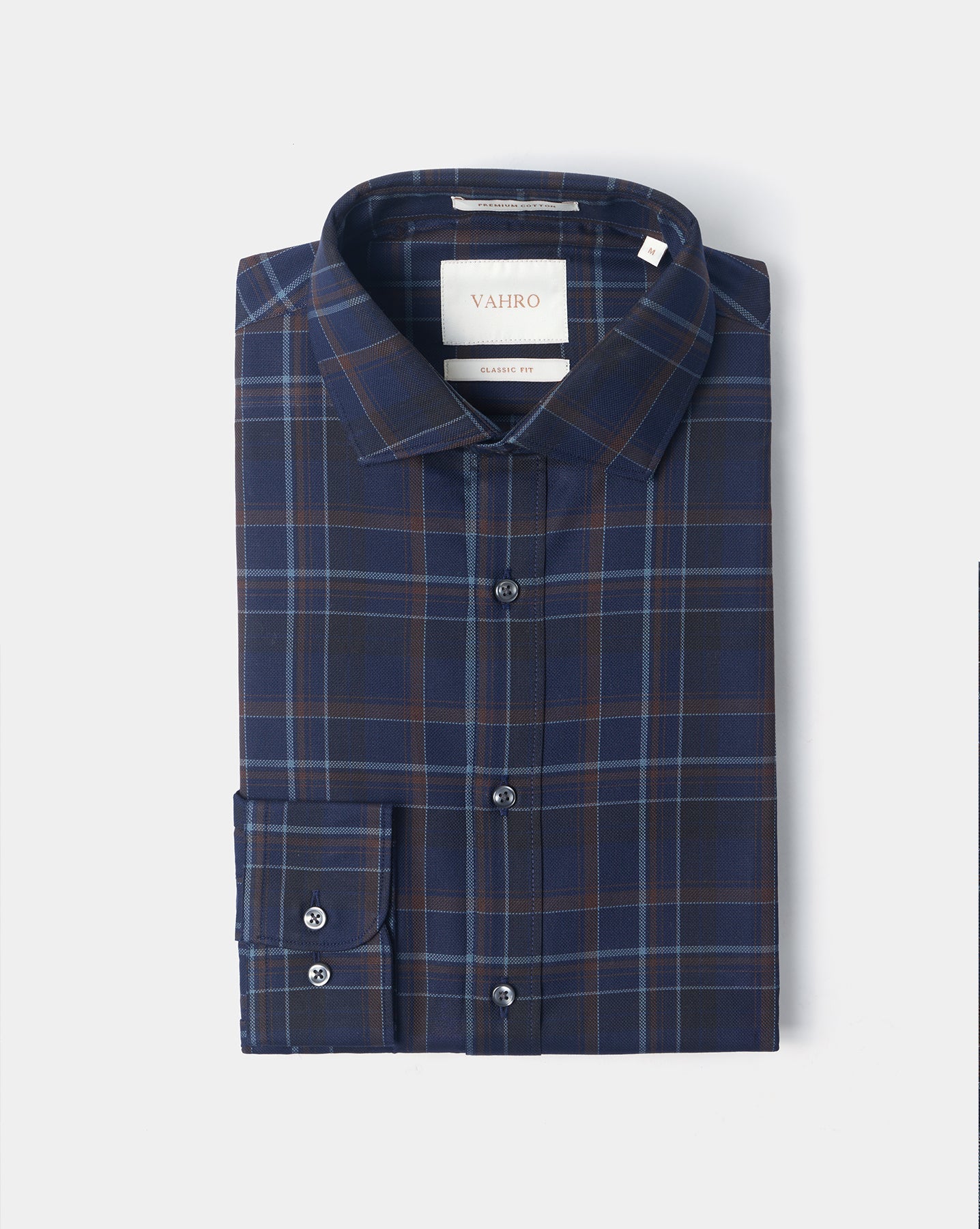 The Crownline Terra Marina Checks Dress Shirt