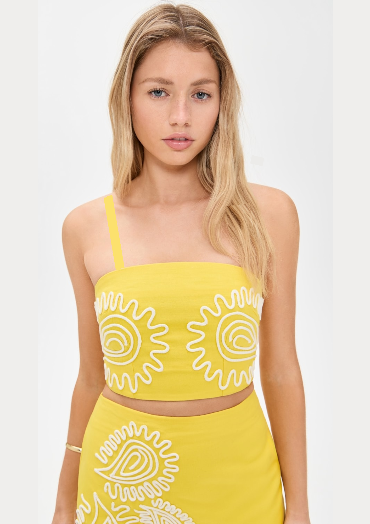 KARLA BUTTER YELLOW CO-ORD SET | De Novoo at Broadway