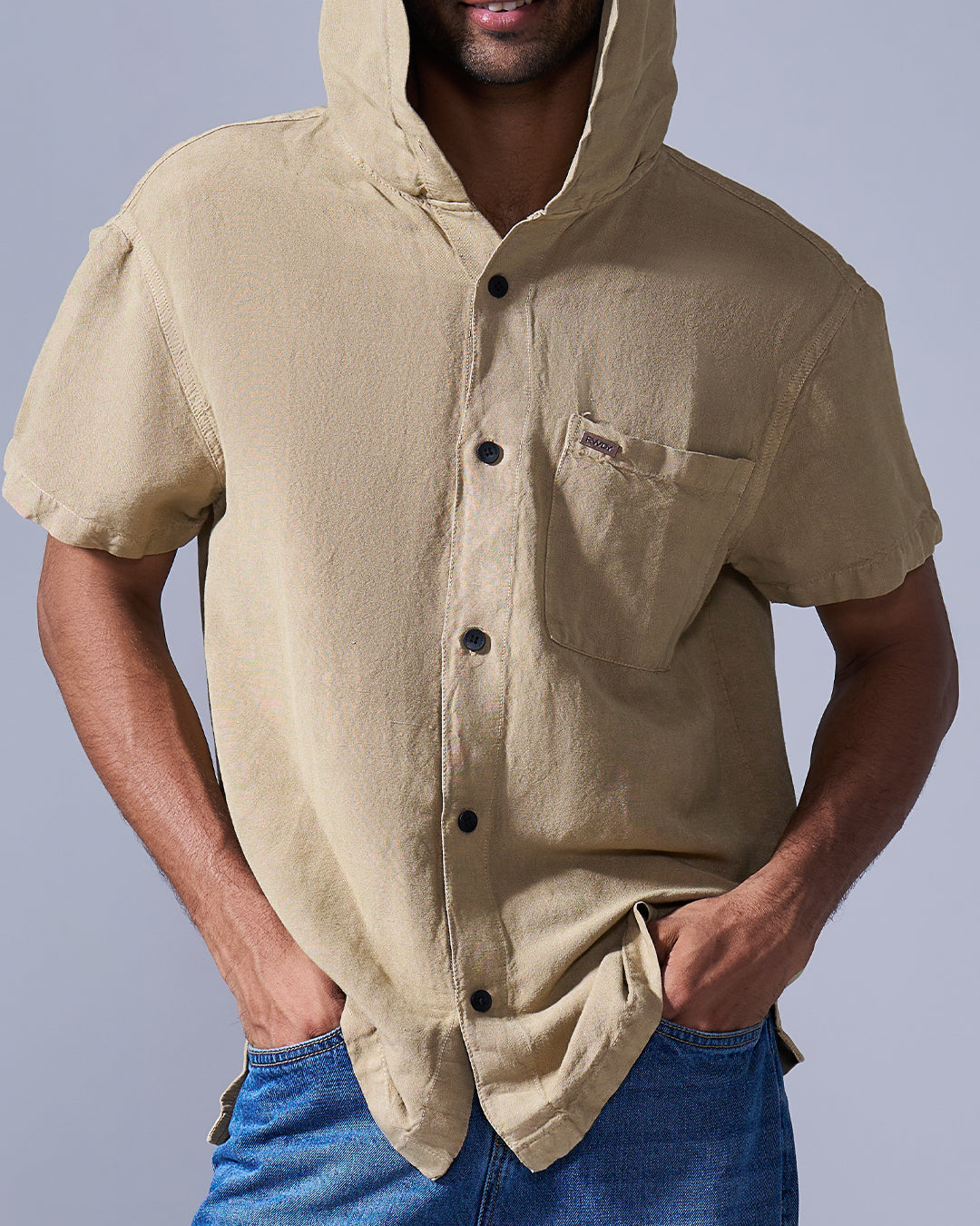 RWDY DRIFT HOODIE SHIRT | MOSS KHAKHI