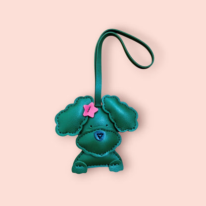 KIU Cute Poodle Dog Bag Charm | KIU at Broadway