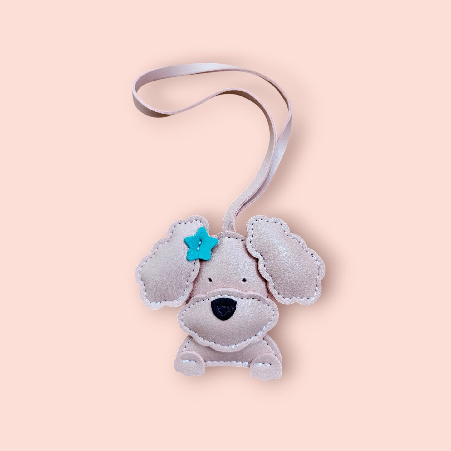 KIU Cute Poodle Dog Bag Charm | KIU at Broadway