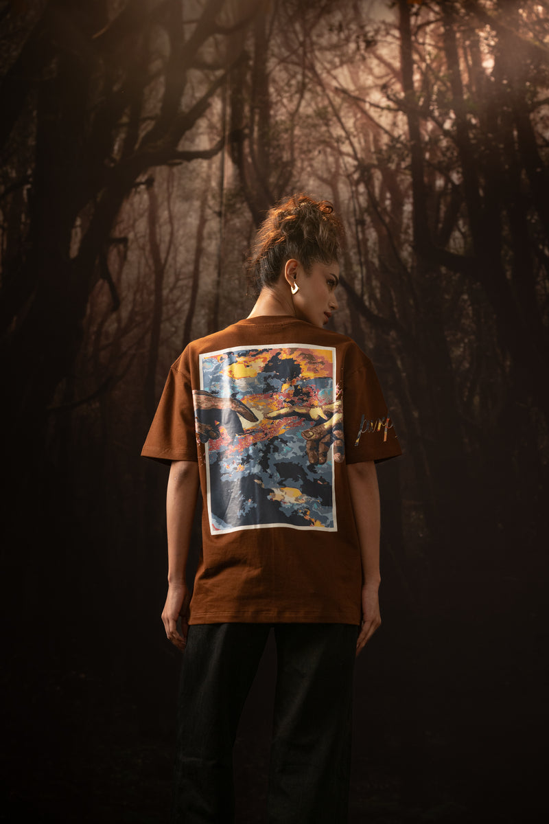 PurplFrog - Cosmic Threads (Brown) | PurplFrog at Broadway