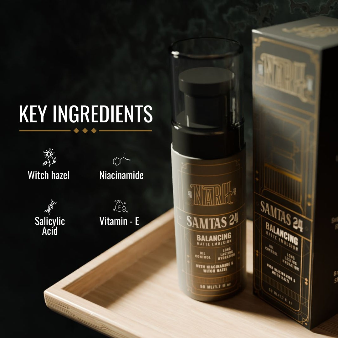 SAMTAS 24 | Balancing Matte Moisturiser - Narh - moisturiser