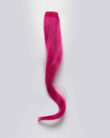 Kinky Pinky – #Strandout- Coloured clip-In Hair