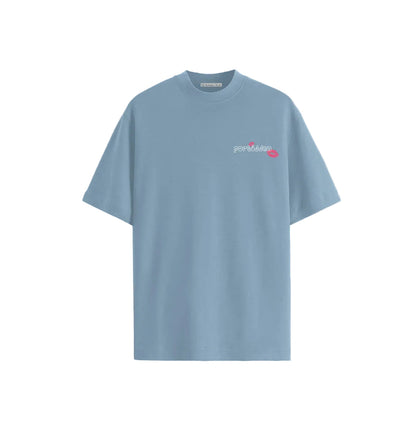 Kiss me thru the phone Oversized Tee