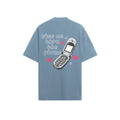 Kiss me thru the phone Oversized Tee