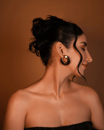 Kundal Hoops | Nish Hair X Evil Eye Jewel