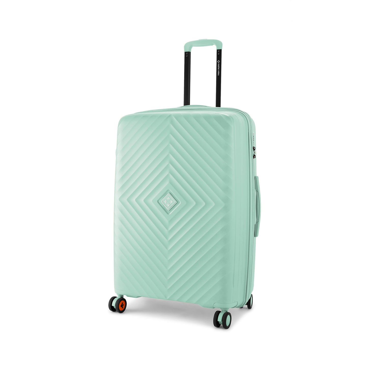 Nasher Miles Antwerp Hard-Sided Polypropylene Check-in Luggage 28 inch | 75cm TSA Lock 8 Wheels & Expander Large Trolley Bag for Travel | Suitcase (Pastel Green)