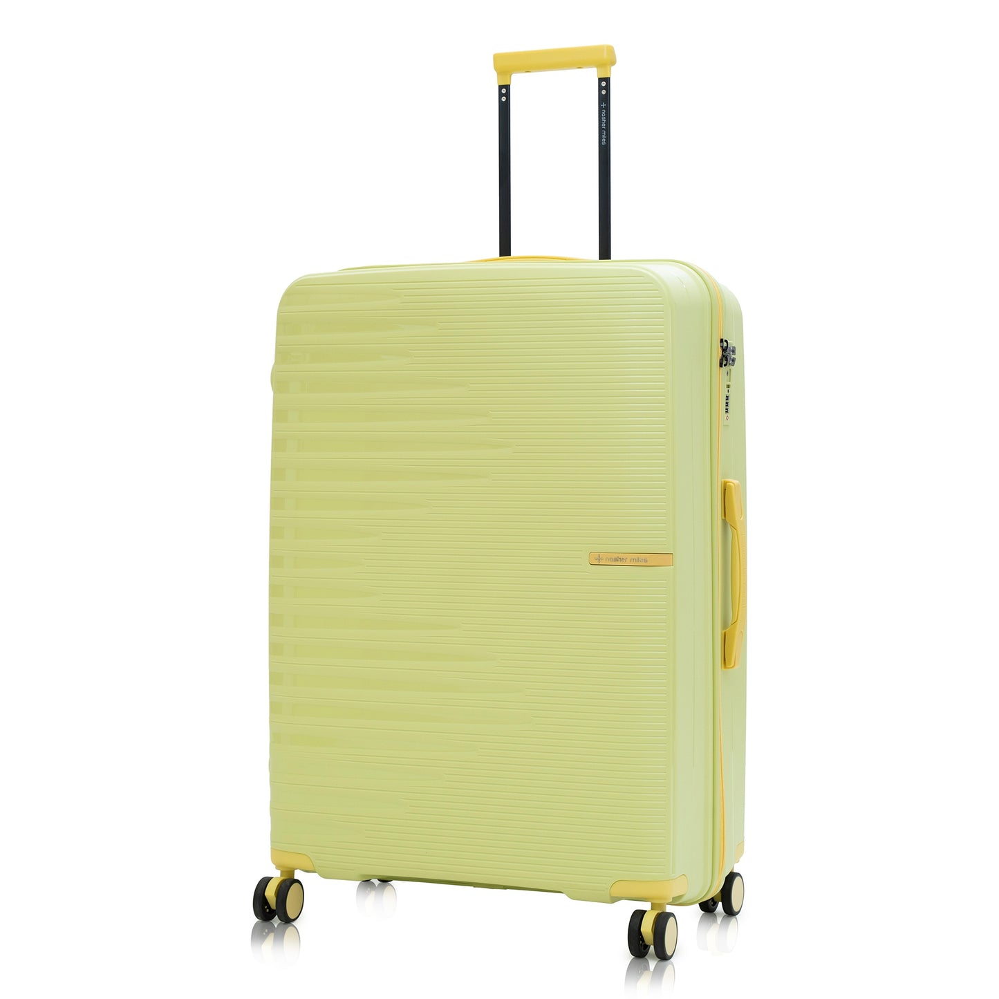 Nasher Miles Havelock TSA Lock and Anti-Theft Hard-Sided Polypropylene Check-in Luggage Green 28 inch |75 Trolley Bag | Suitcase