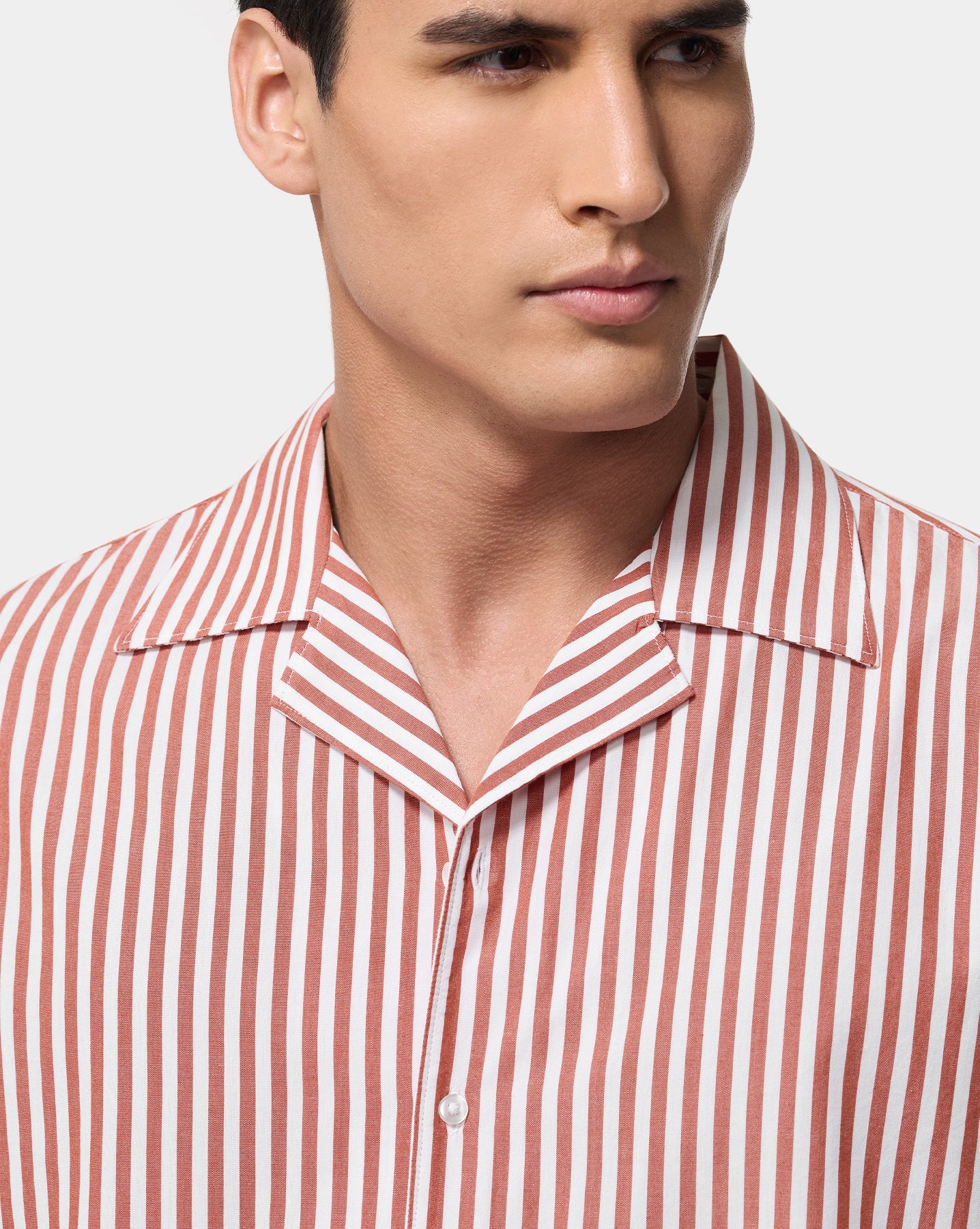 The Saint-Tropez Cuban Red Stripe Shirt