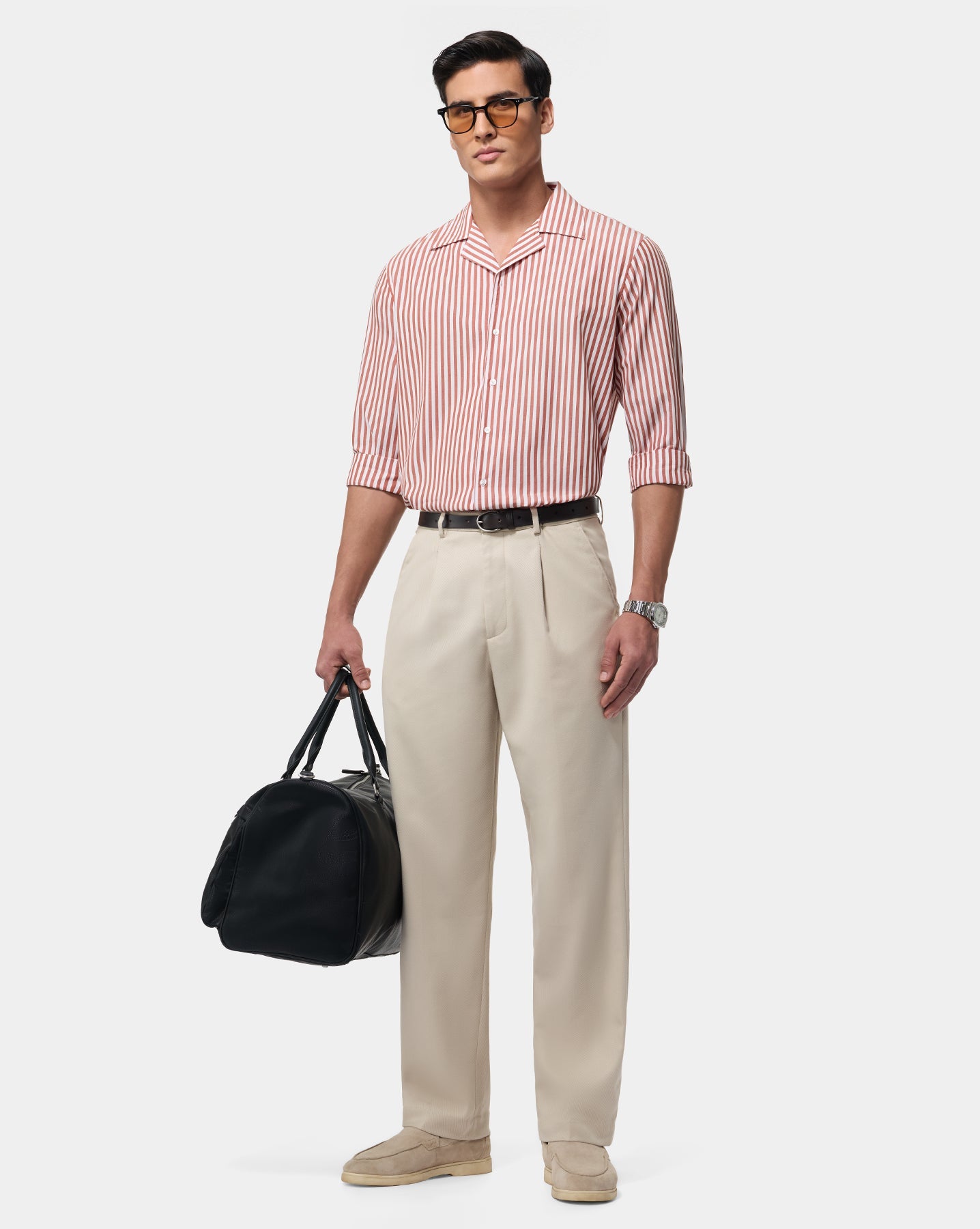 The Saint-Tropez Cuban Red Stripe Shirt