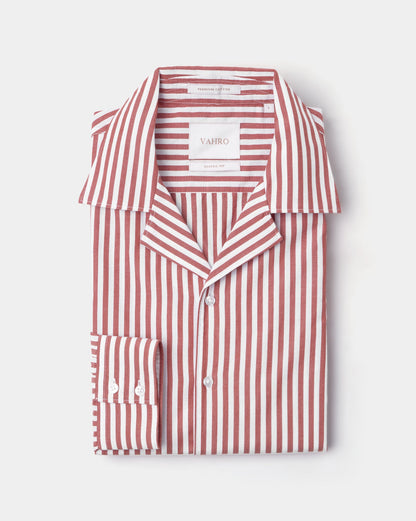 The Saint-Tropez Cuban Red Stripe Shirt