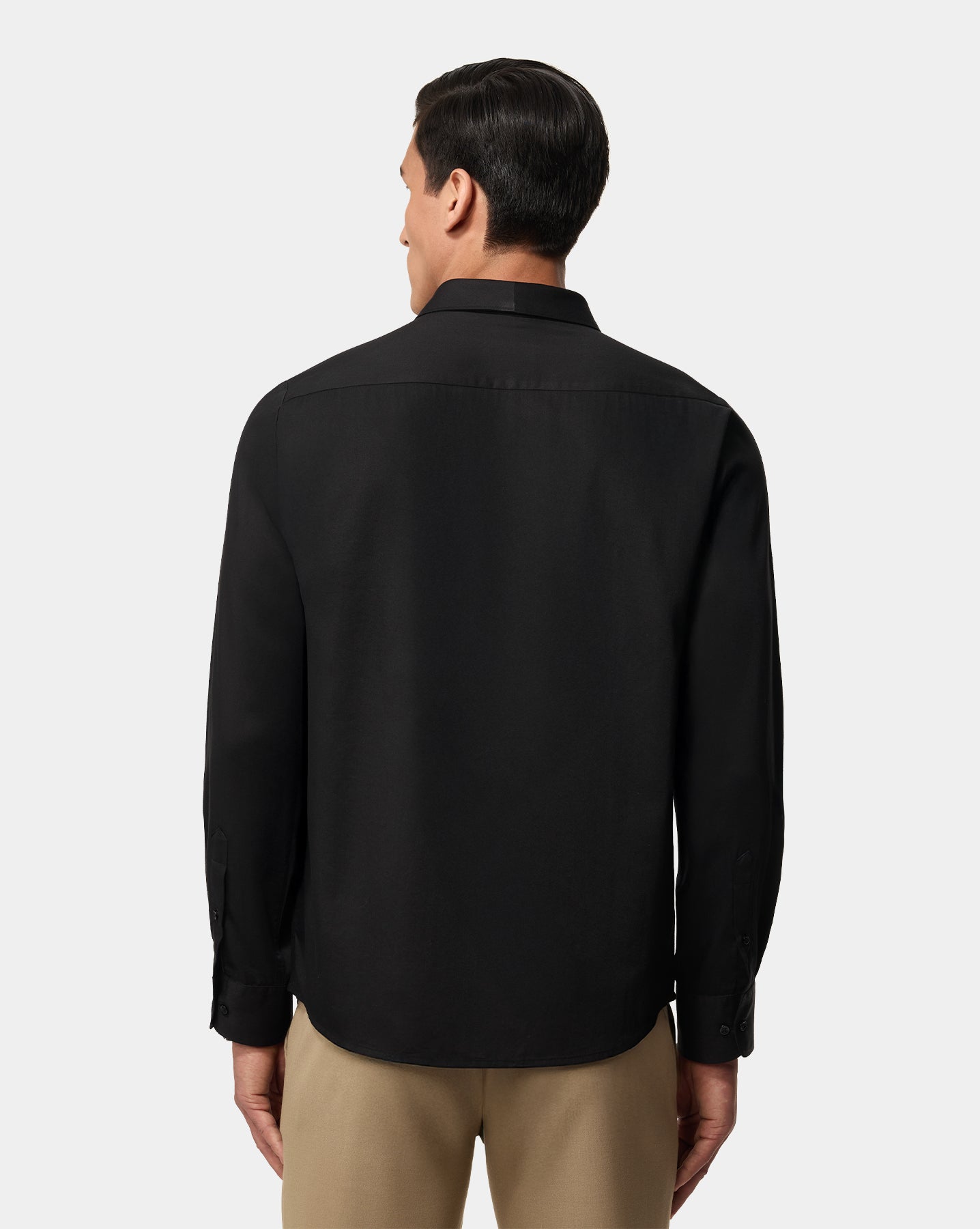 The Drape Runway Shirt Black