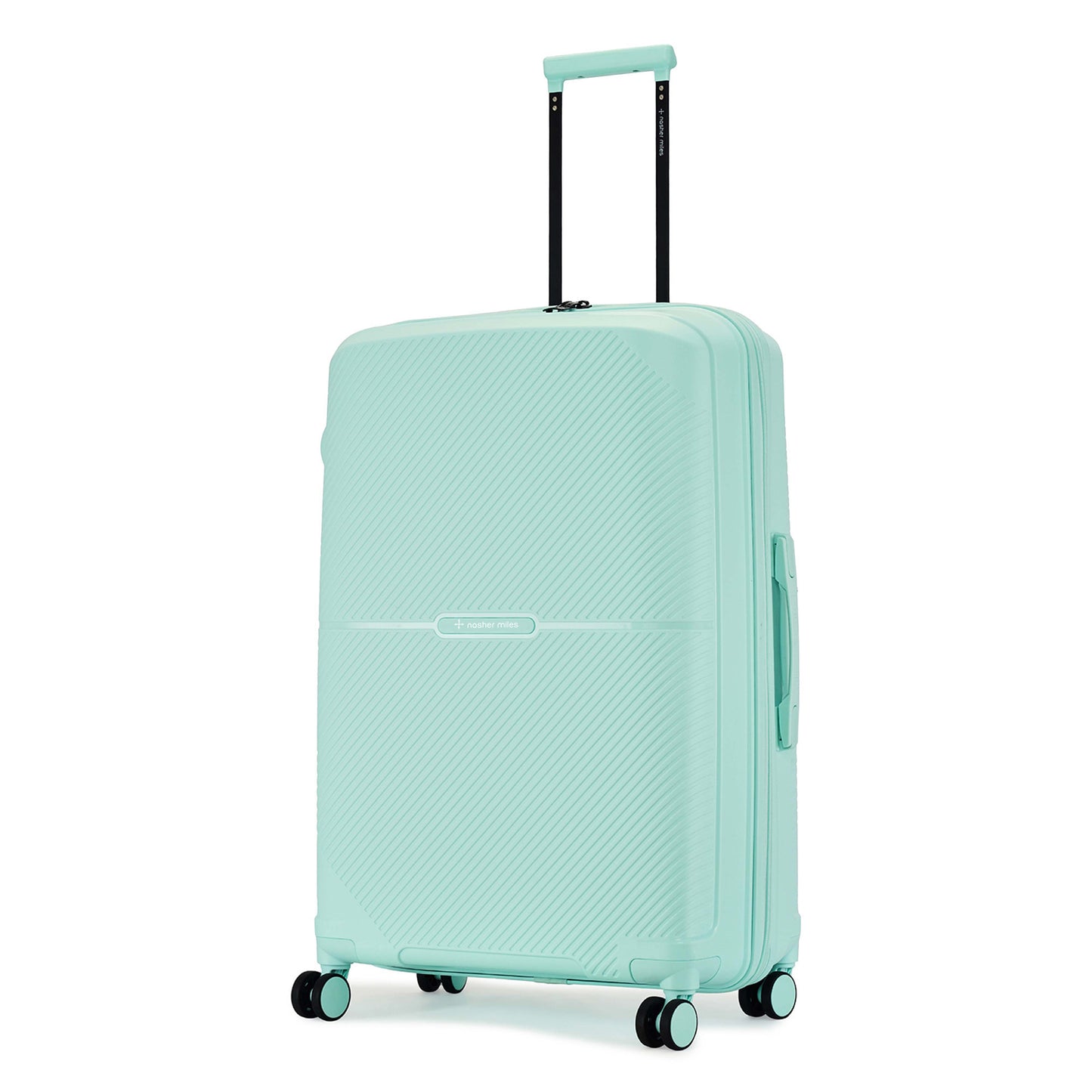Nasher Miles Hawaii TSA Lock and Anti-Theft Hard-Sided Polypropylene Check-in Luggage Pastel Green 28 inch |75 Trolley Bag | Suitcase