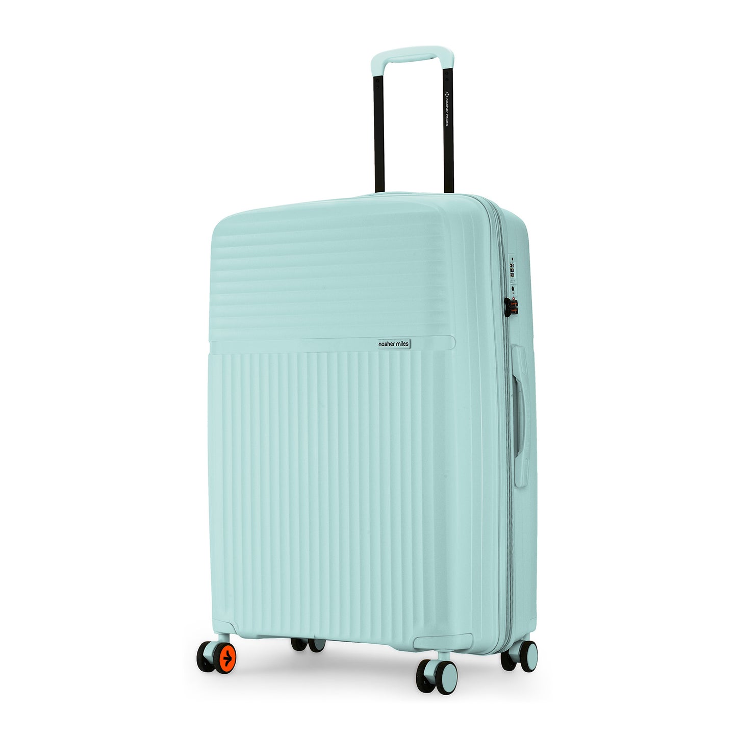 Nasher Miles Krabi Expander Hard-Sided Polypropylene Check-in Luggage Cool Mint 28 inch |75 Trolley Bag