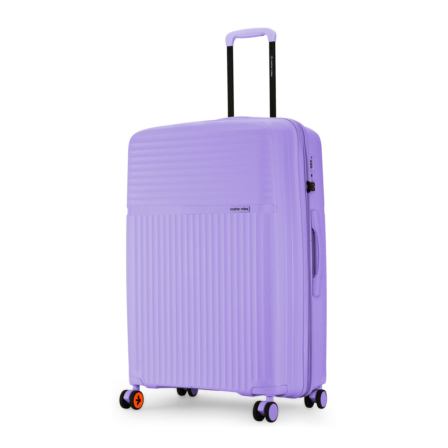 Nasher Miles Krabi Expander Hard-Sided Polypropylene Check-in Luggage Pastel Purple 28 inch |75 Trolley Bag