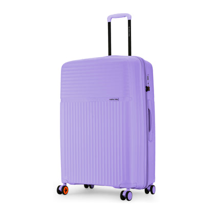 Nasher Miles Krabi Expander Hard-Sided Polypropylene Check-in Luggage Pastel Purple 28 inch |75 Trolley Bag