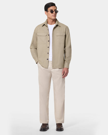 The Classic Overshirt Khaki