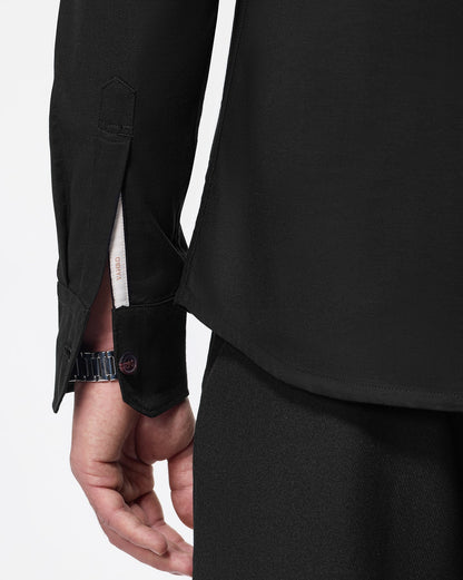 The Classic Overshirt Black