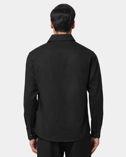 The Classic Overshirt Black
