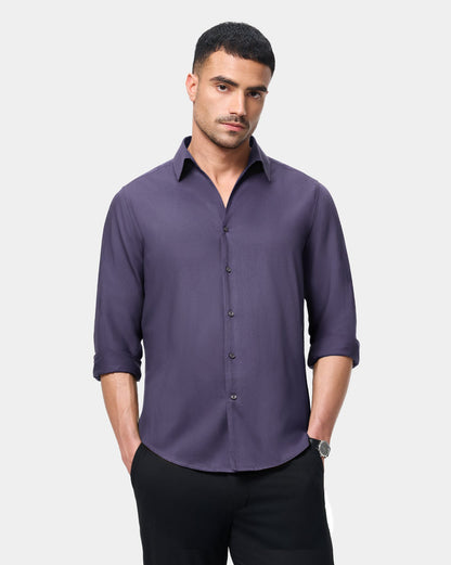 The Signature V Cut Runway Shirt Eclipse