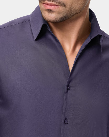The Signature V Cut Runway Shirt Eclipse