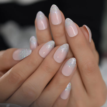 Aura - Short Round - Press on Nails