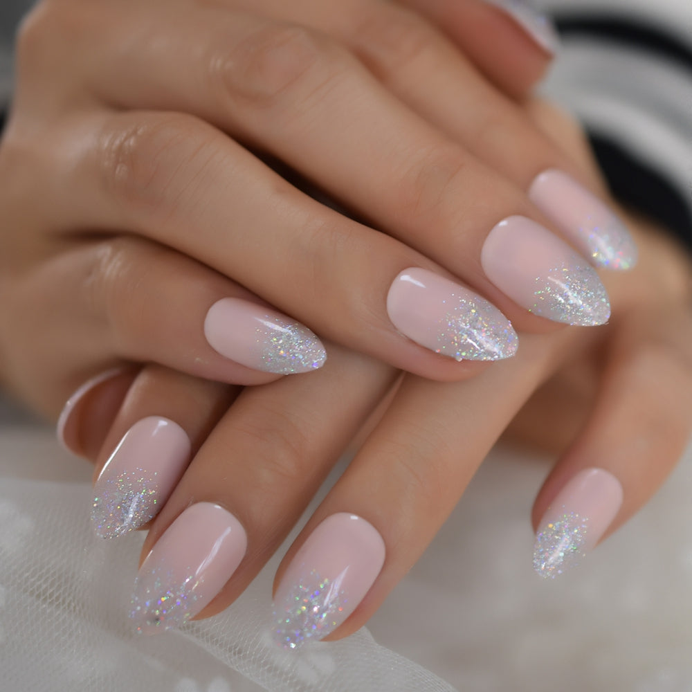 Aura - Short Round - Press on Nails