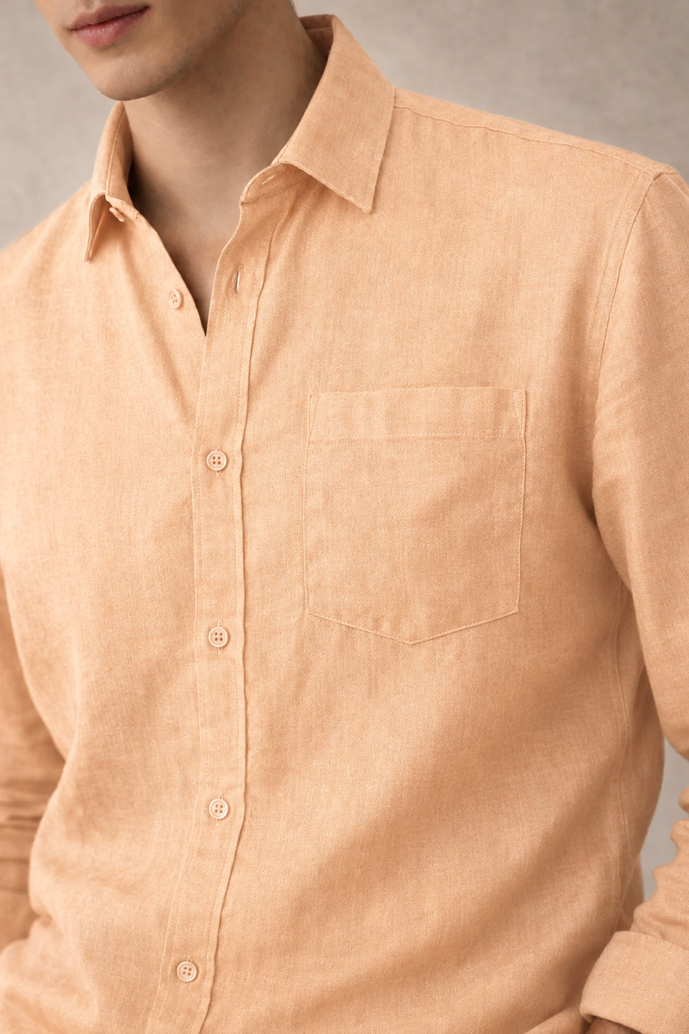 Signature Linen Cotton Blend Shirt