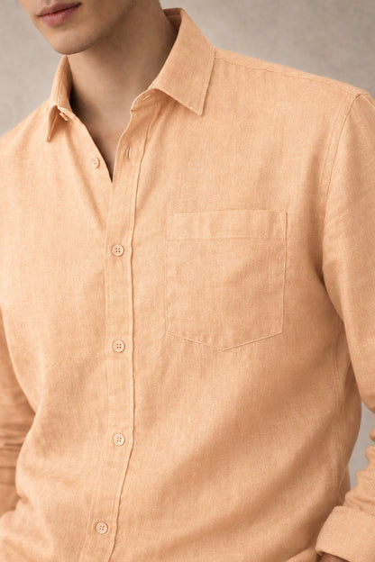 Signature Linen Cotton Blend Shirt
