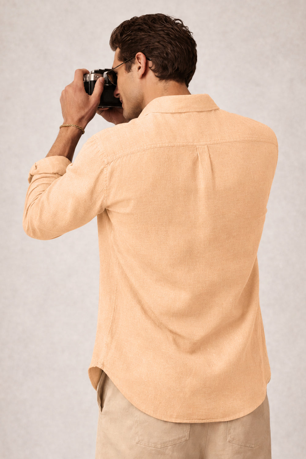 Signature Linen Cotton Blend Shirt