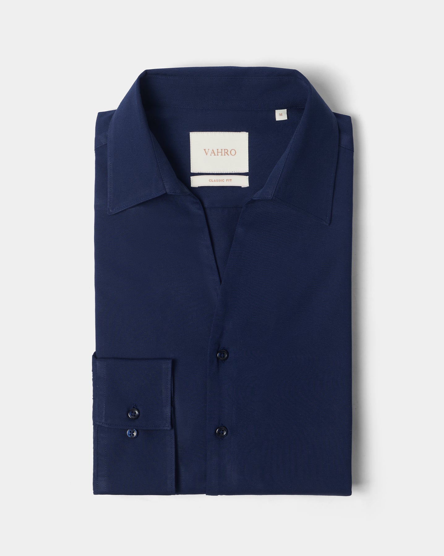 The Signature V Cut Runway Shirt Navy