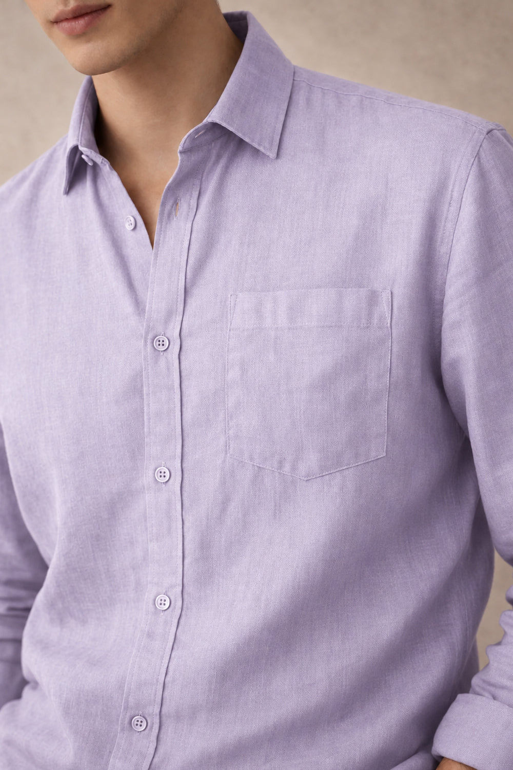 Signature Linen Cotton Blend Shirt