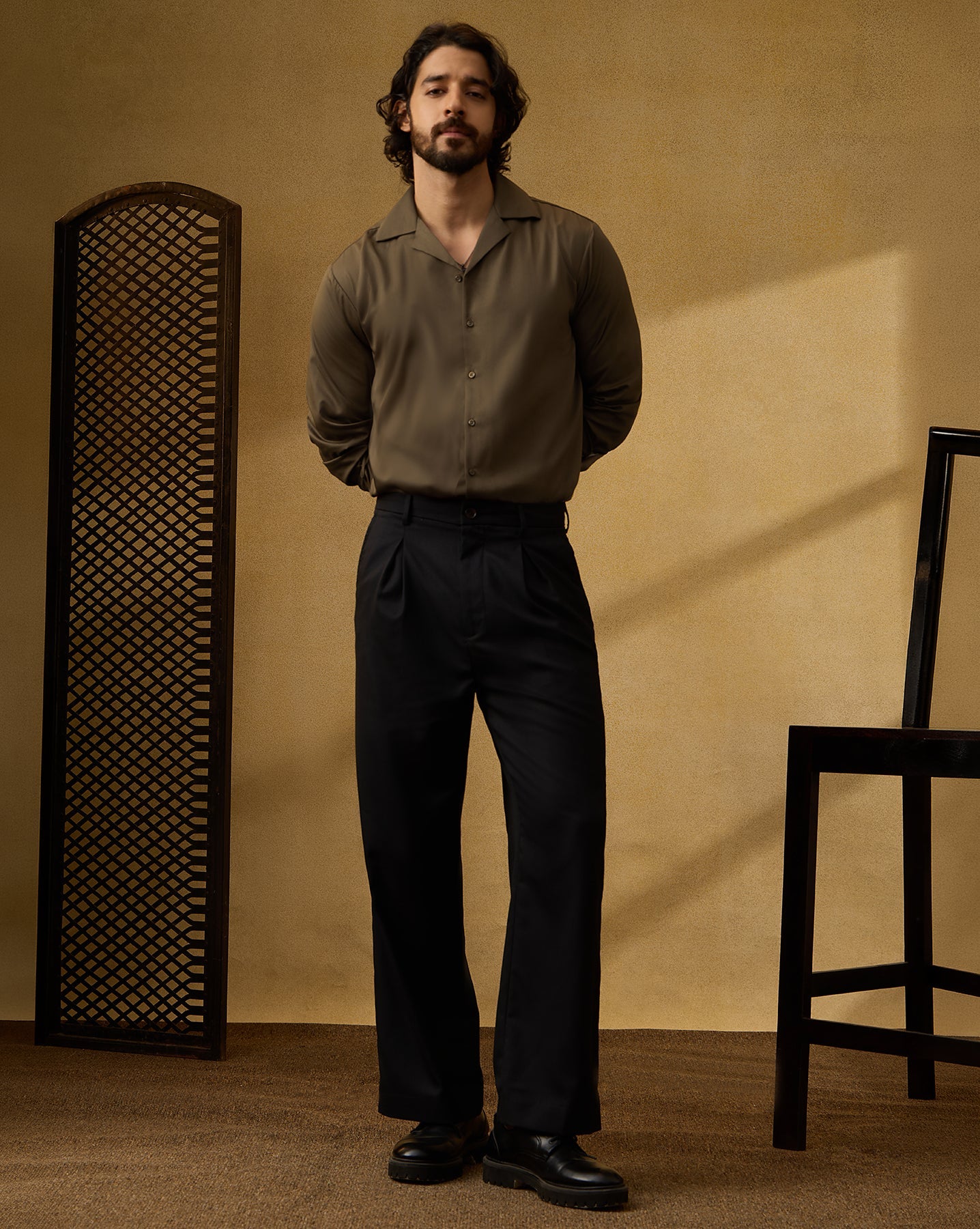 The Saint-Tropez Bamboo Cuban Shirt Cacao
