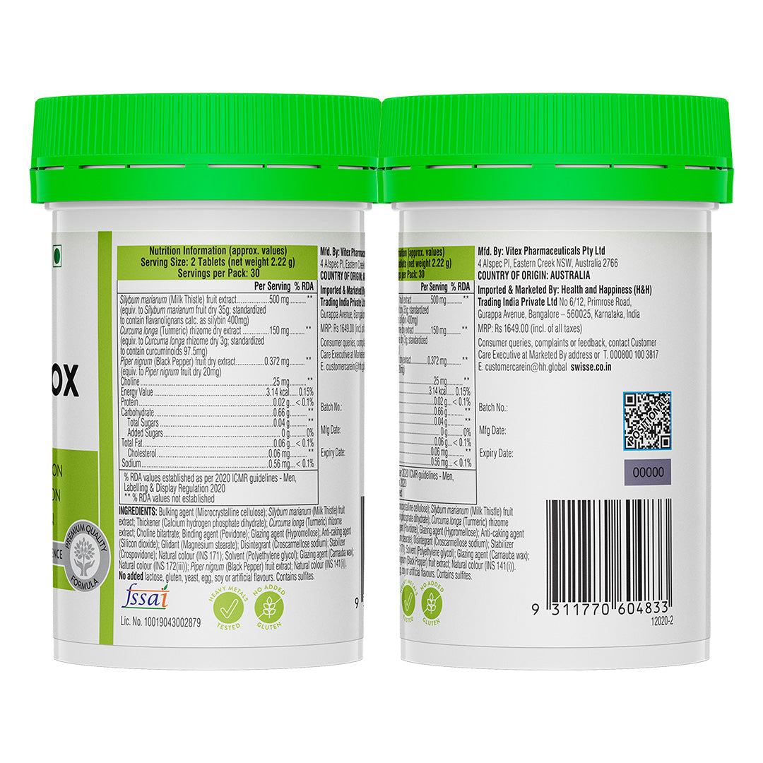 Swisse Liver Detox - 30 Tablets | Swisse at Broadway