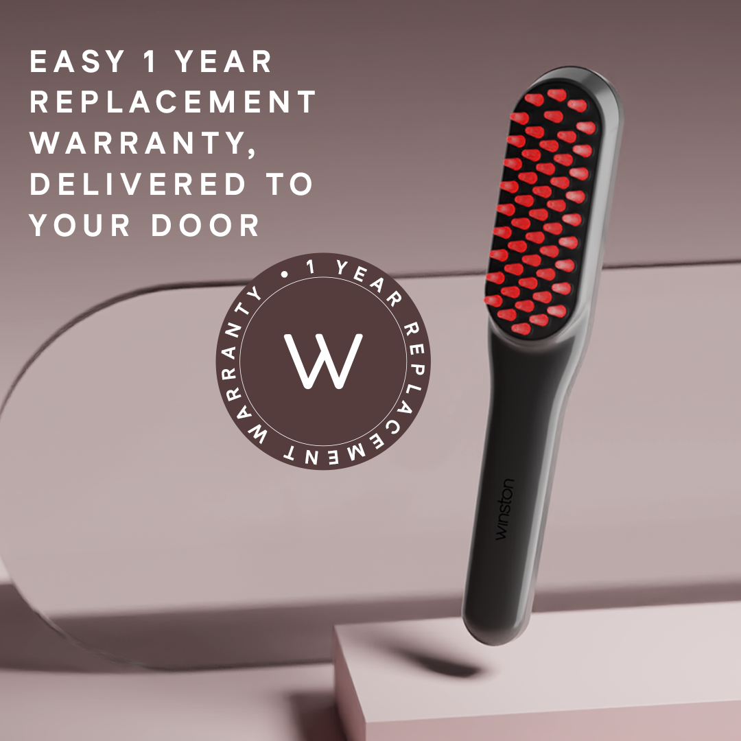 LED Light Hair Therapy Comb & Massager | Healthy Hair Growth & Oil Balancing | Winston at Broadway
