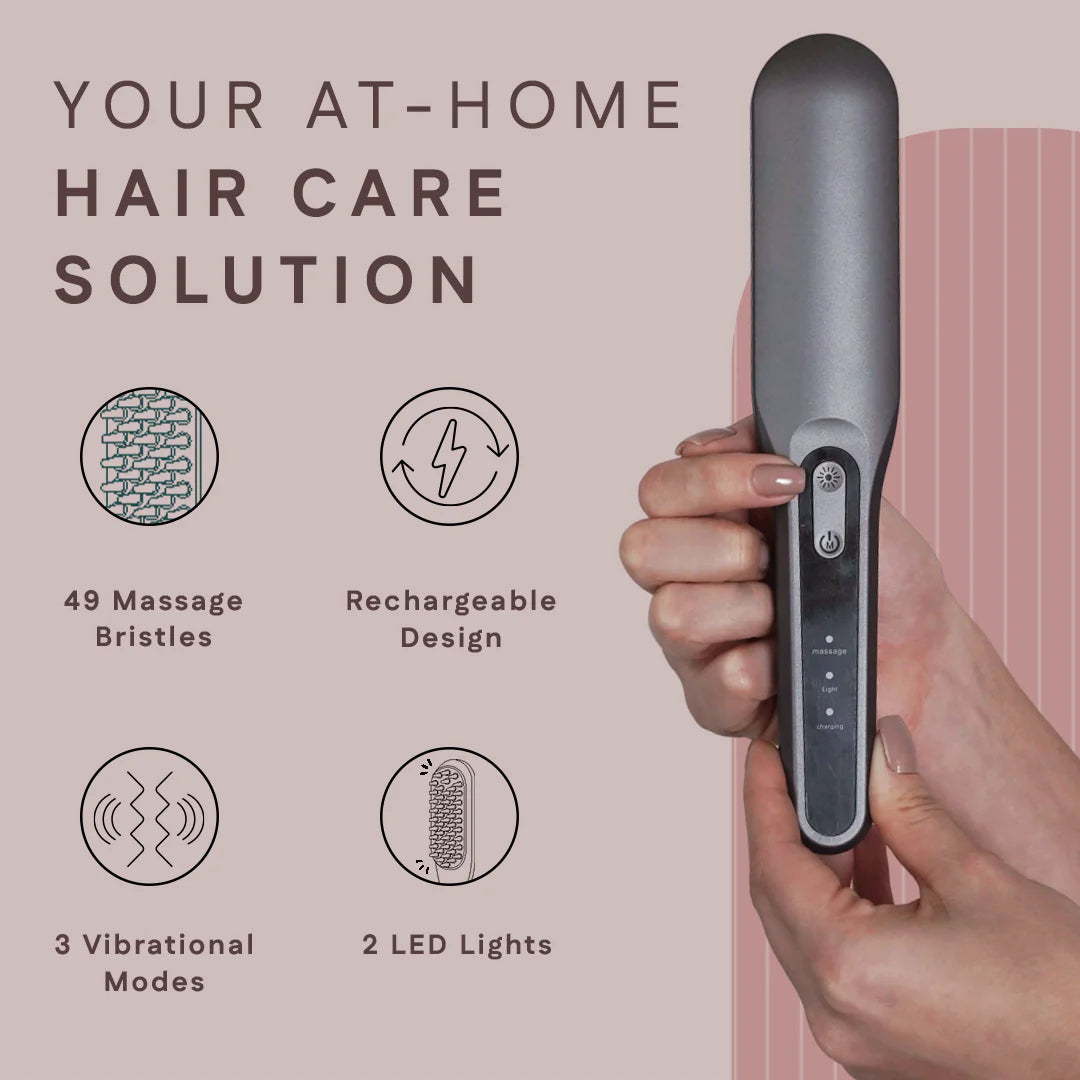 LED Light Hair Therapy Comb & Massager | Winston at Broadway