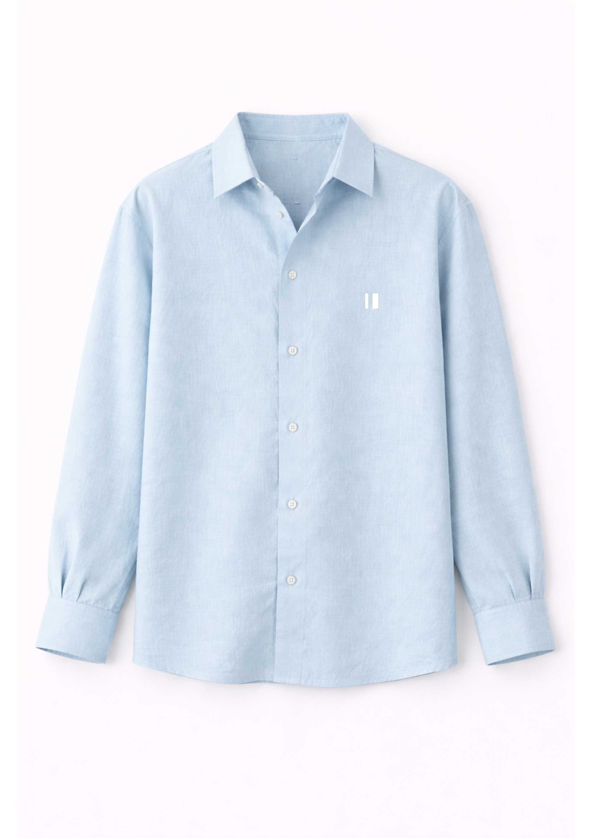 Chapter2Drip Light Blue linen shirt (Jr)